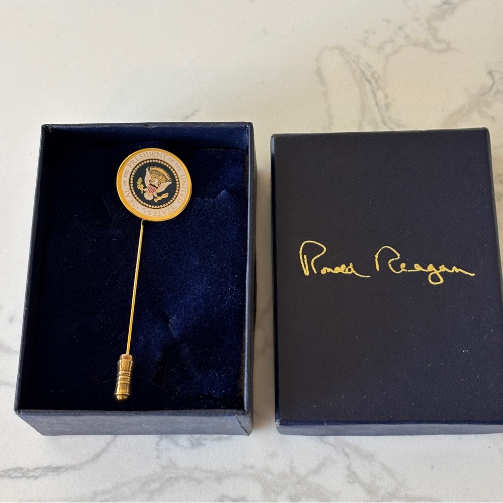 President Reagan's Presidential Seal Stick Pin